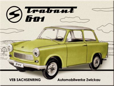 RETRO Trabant 601 - Magnet na chladničku