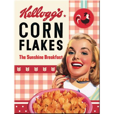  RETRO Kellogg 's Cornflakes  - Hűtőmágnes