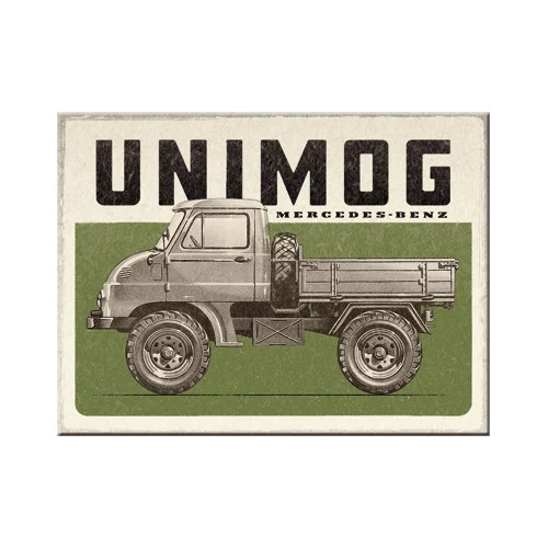 RETRO Daimler Truck – Unimog Vintage – Hűtőmágnes