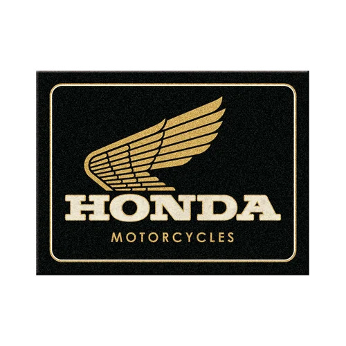 RETRO Honda MC – Motorcycles gold – Hűtőmágnes