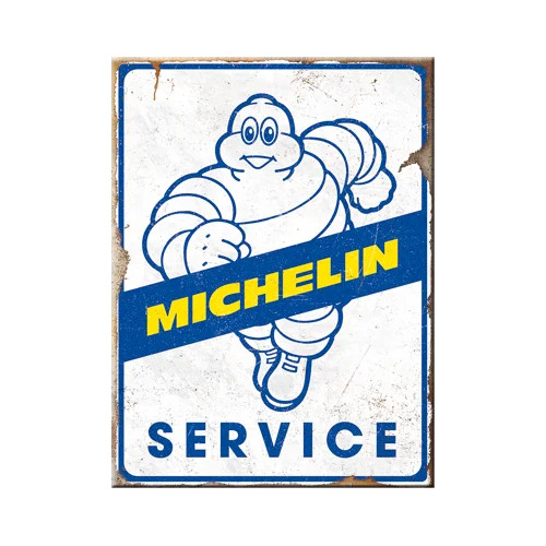 RETRO Michelin – Service – Hűtőmágnes