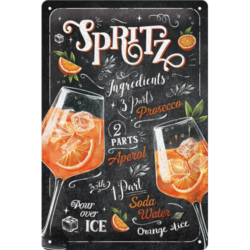 RETRO  Aperol Spritz – Fémtábla