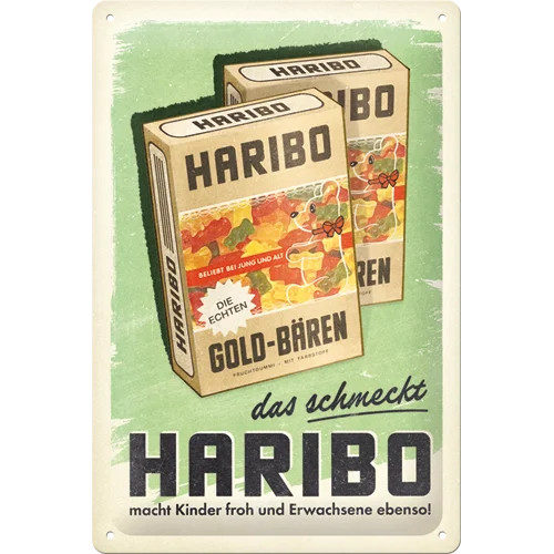 RETRO HARIBO... - Fémtábla