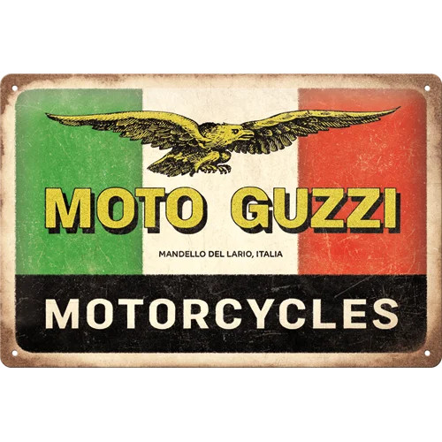 RETRO  Moto Guzzi – Motorcycles – Italia –  Fémtábla