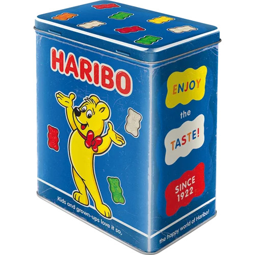 RETRO HARIBO – Enjoy the Taste – Tárolódoboz