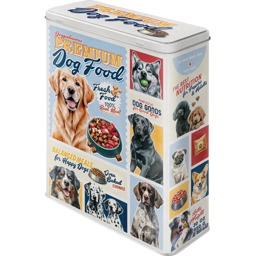 RETRO Premium Dog Food – Tárolódoboz