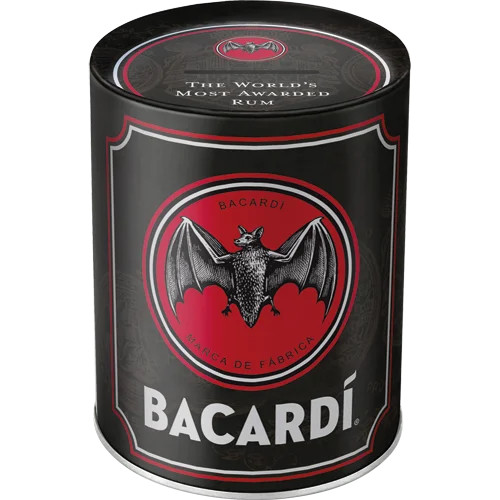 RETRO Bacardi – Logo Black – Fémpersely