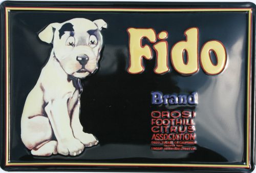 Fido Brand - Fémtábla